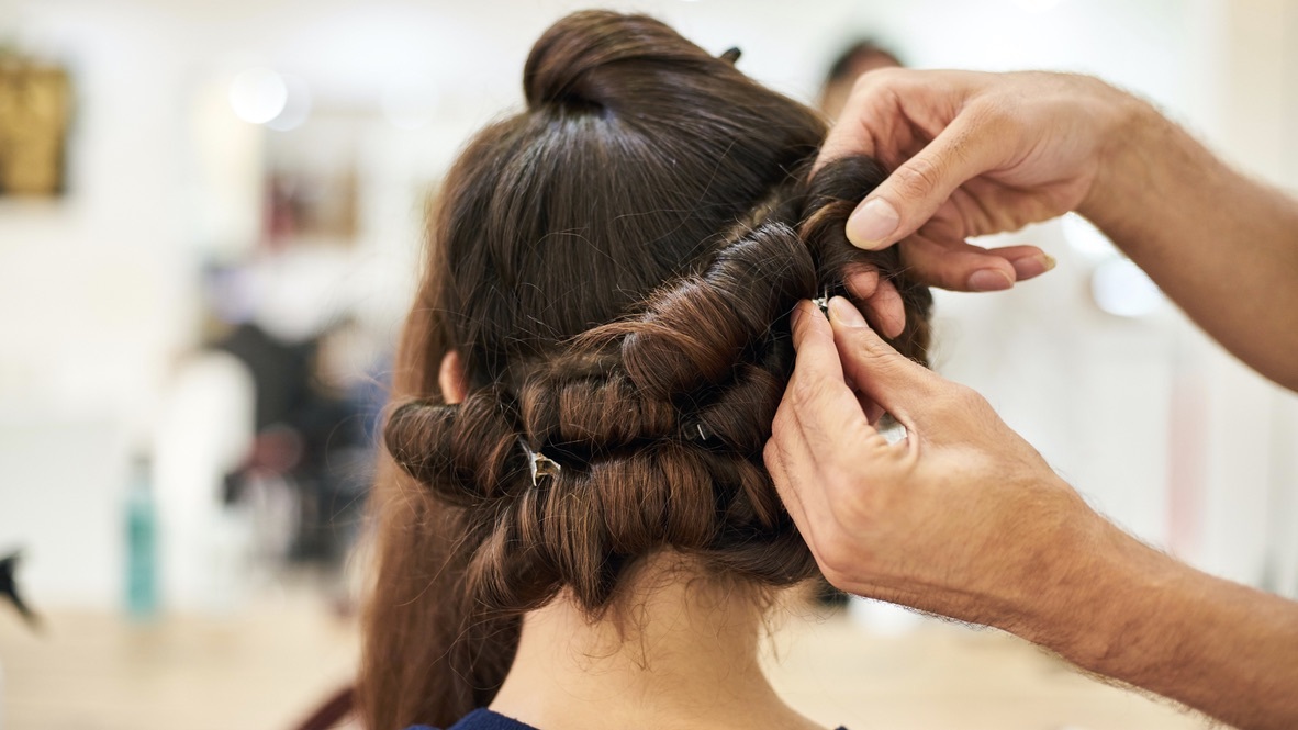 The Perfect Hairstyle to Suit Your Wedding Dress Desktop Image