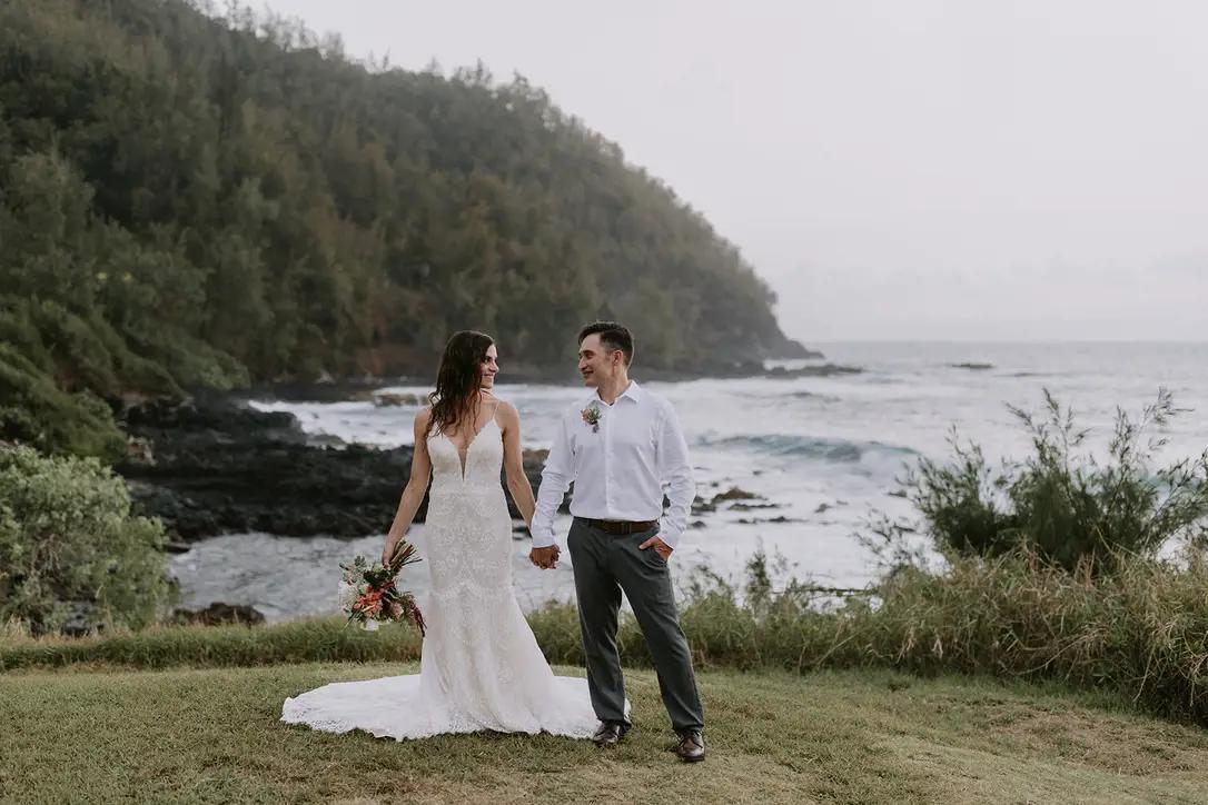 Real Bride Sabrina's Maui Matrimony