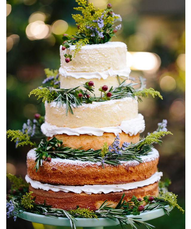 naked wedding cakes we ♥ this! moncheribridals.com