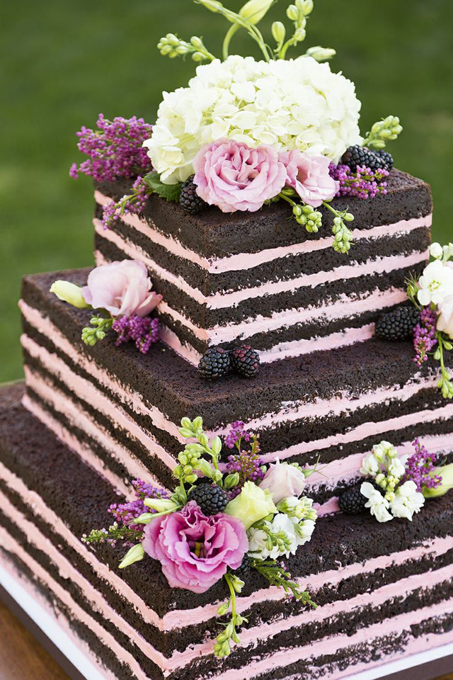 naked wedding cakes we ♥ this! moncheribridals.com