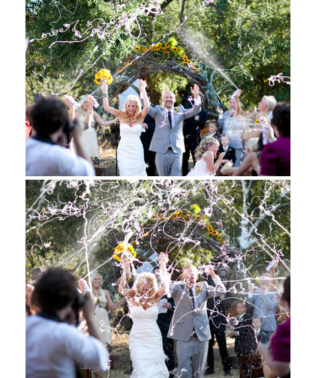 wedding send-offs we ♥ this! moncheribridals.com