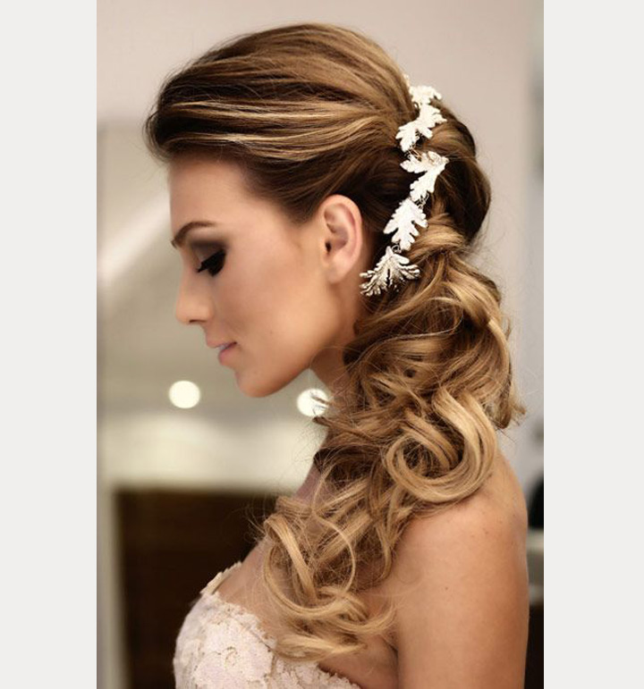 Side Swept Wedding Hairstyles To Inspire  ~ we ❤ this! moncheribridals.com