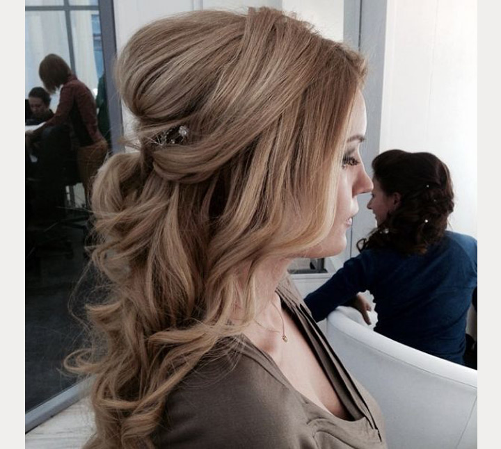 Pump up the Volume Wedding Hair