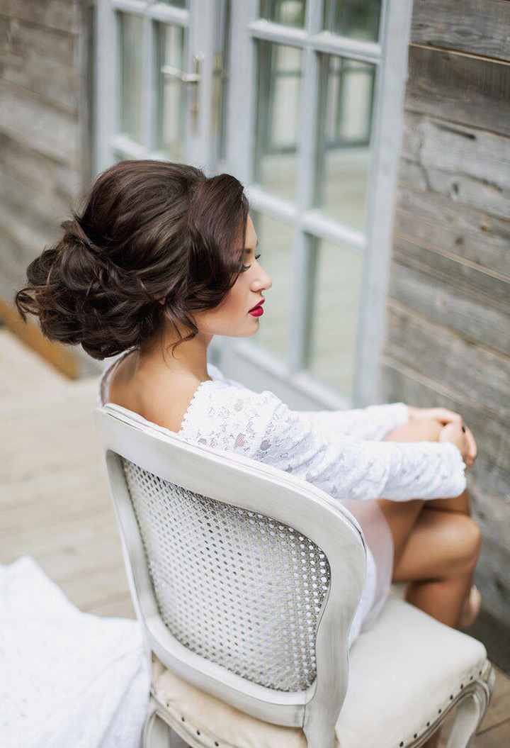 Pump up the Volume Wedding Hair ~ we ❤ this! moncheribridals.com