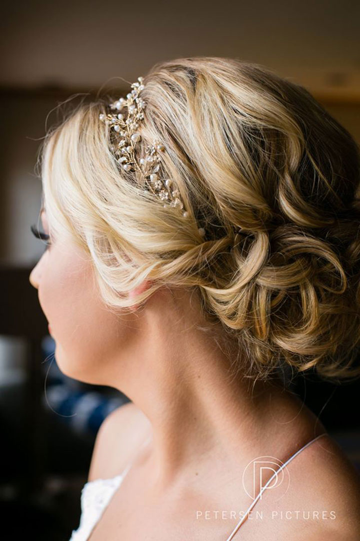 Beautiful Hair & Makeup Inspiration for Brides by Posh Styling