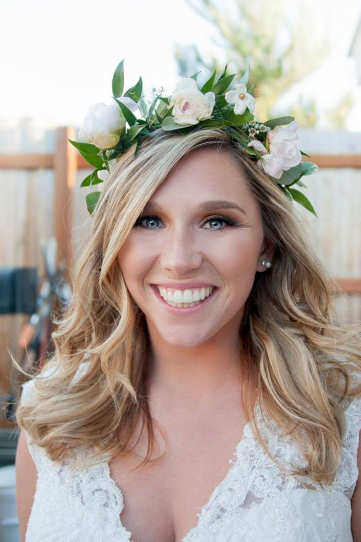 Beautiful Hair & Makeup Inspiration for Brides by Posh Styling