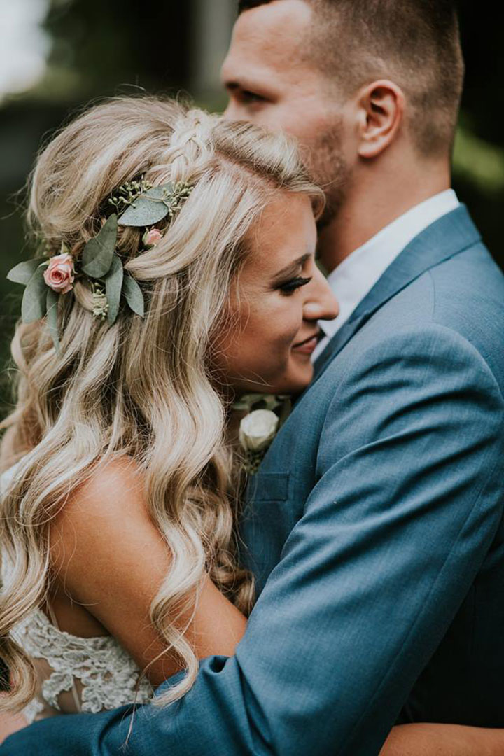 Beautiful Hair & Makeup Inspiration for Brides by Posh Styling