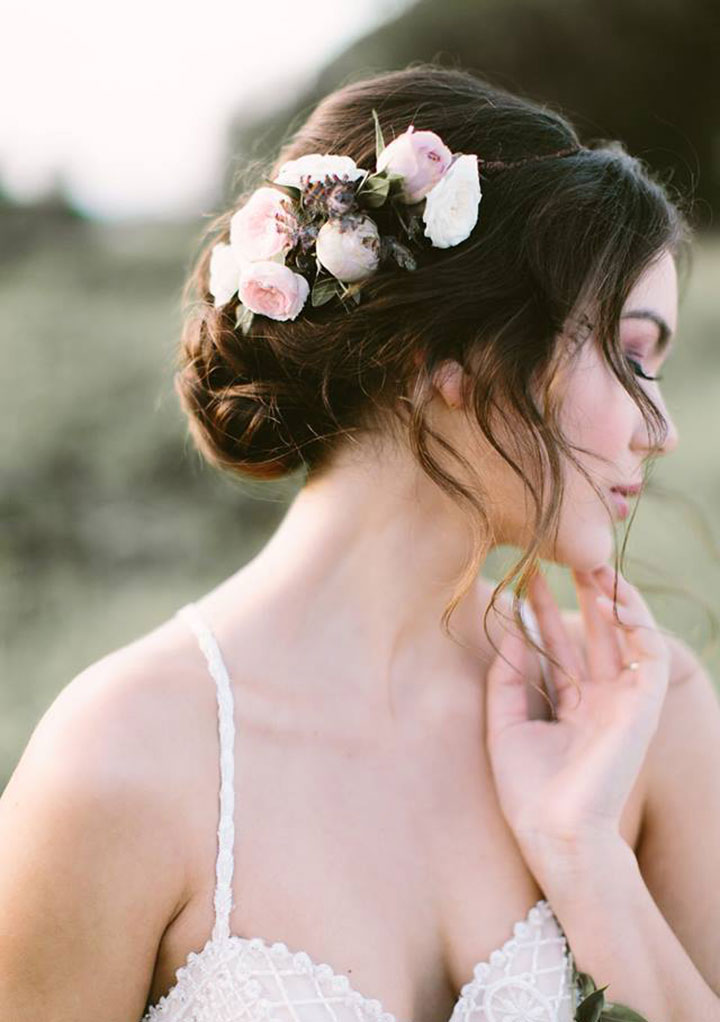 Beautiful Hair & Makeup Inspiration for Brides by Posh Styling