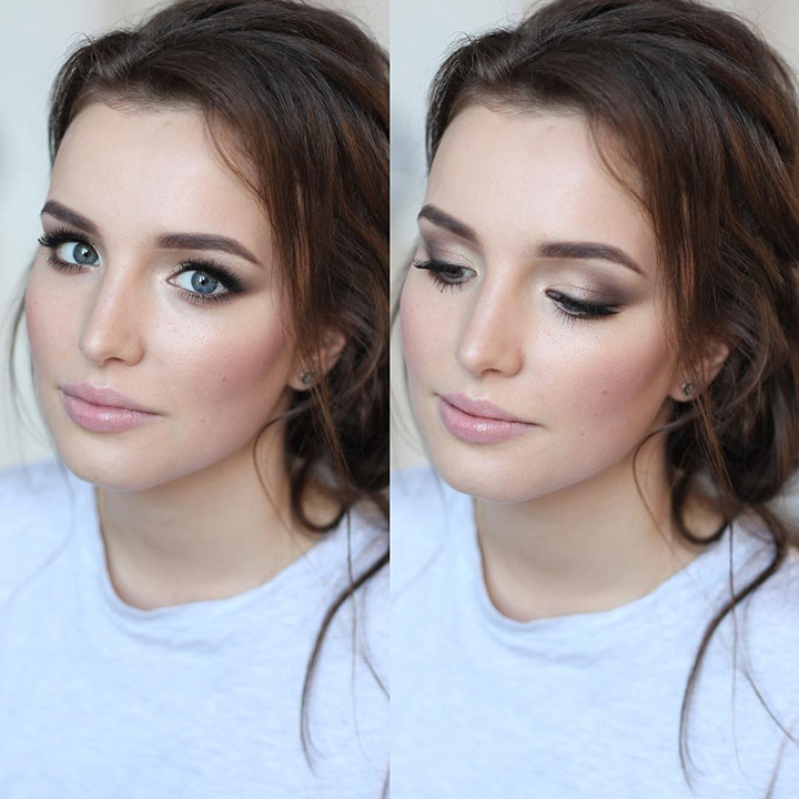 soft smokey eye