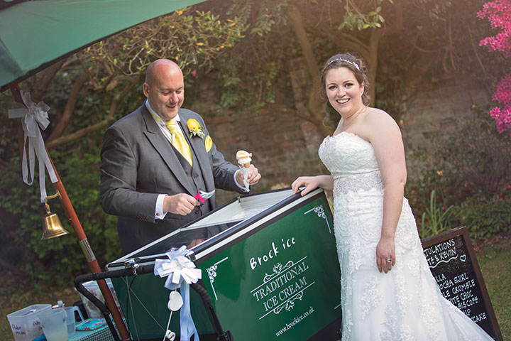 Cheerful Spring Wedding Palette of Yellow & Grey