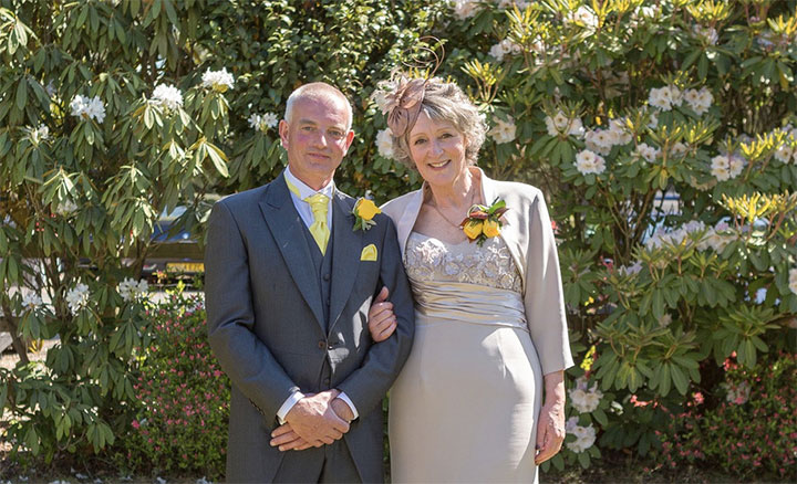 Cheerful Spring Wedding Palette of Yellow & Grey