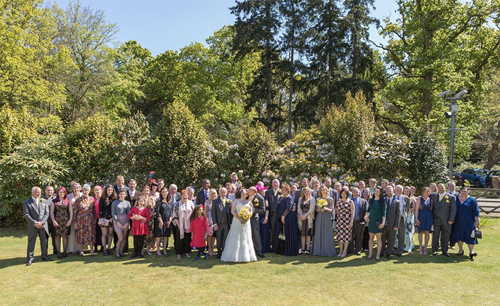 Cheerful Spring Wedding Palette of Yellow & Grey