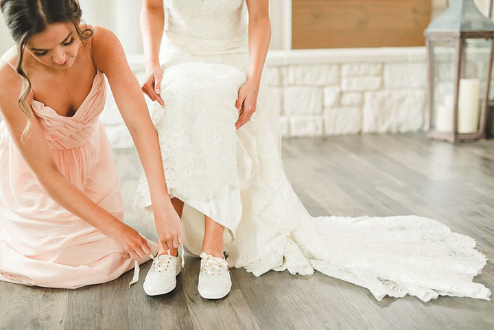 glitter keds wedding