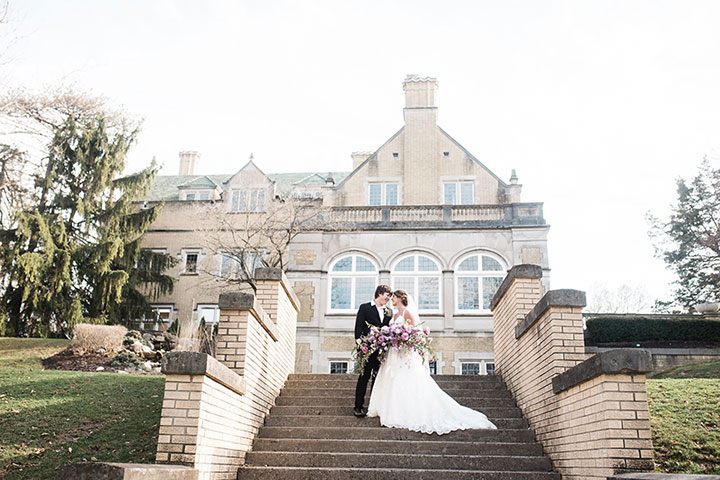 Elegant Elongated Wedding Bouquets by Intrigue Designs