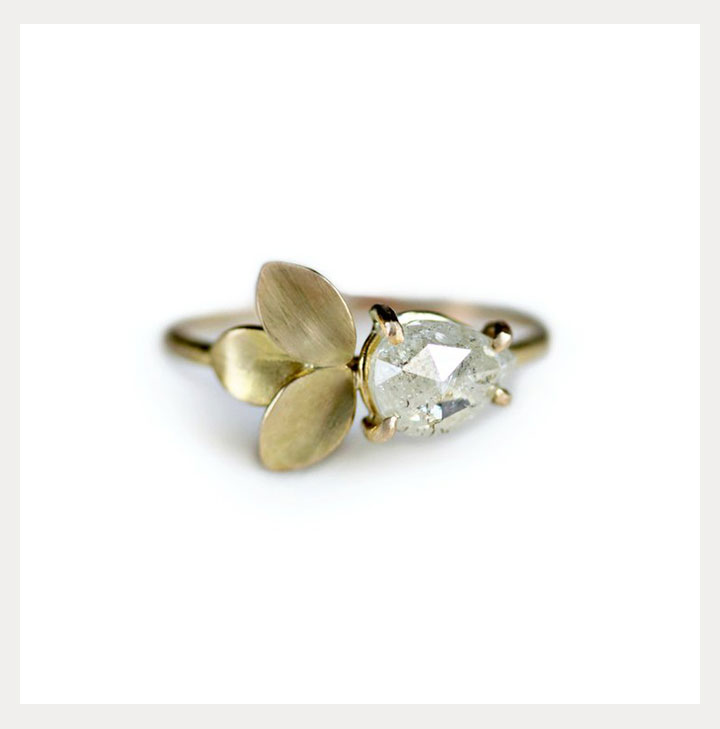 Nature Inspired Engagement Rings By Katie Carder