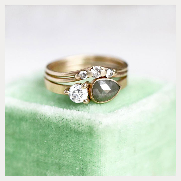 Nature Inspired Engagement Rings By Katie Carder