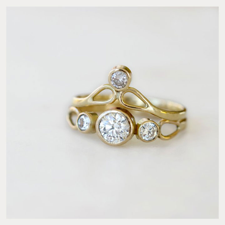 Nature Inspired Engagement Rings By Katie Carder