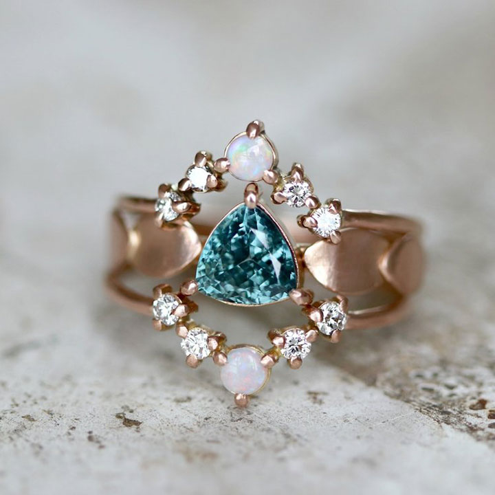 Nature Inspired Engagement Rings By Katie Carder