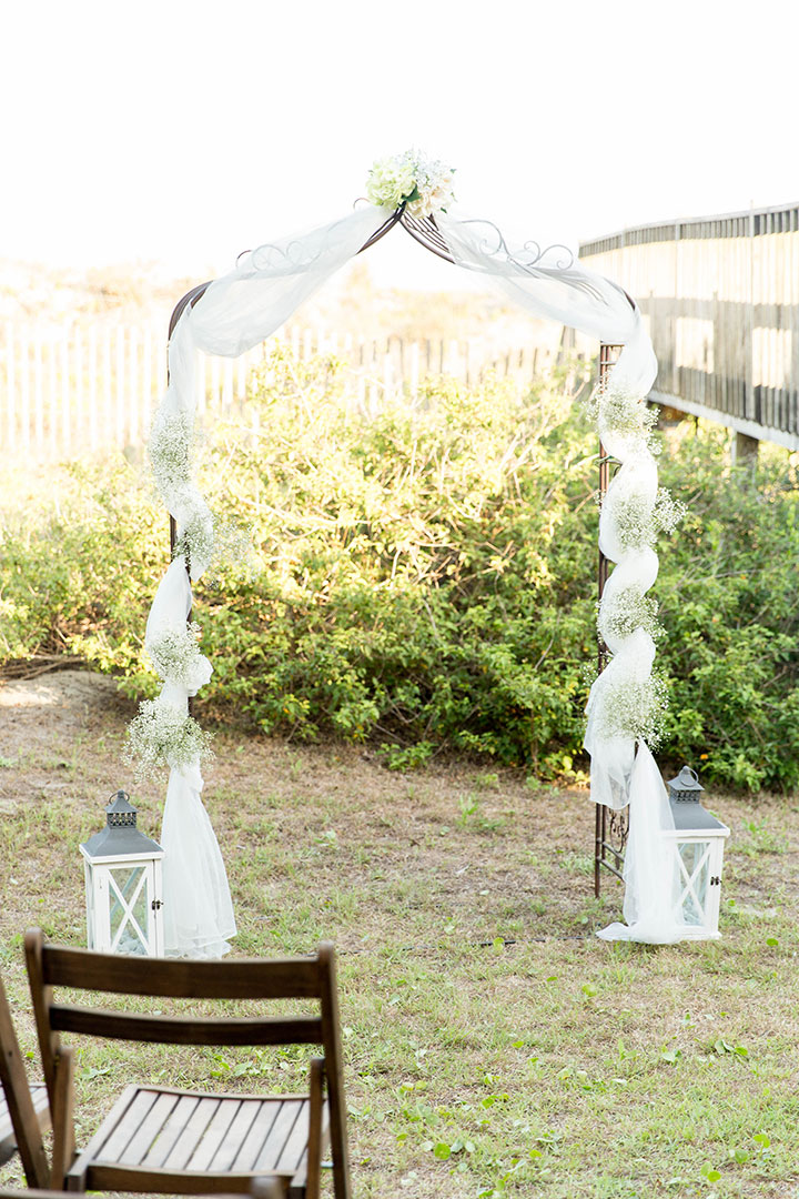 Backyard Beach Wedding In Charleston 
