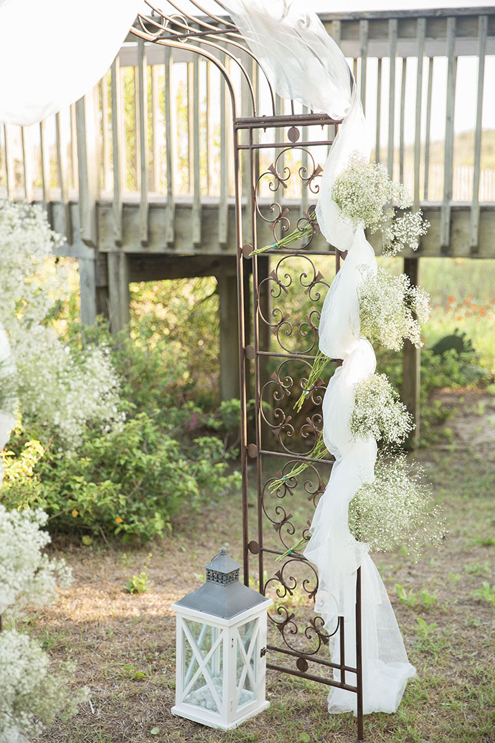 Backyard Beach Wedding In Charleston 