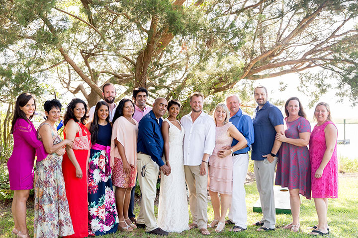 Backyard Beach Wedding In Charleston 