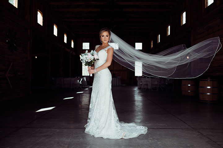 Bridal Portraits Featuring Enchanting by Mon Cheri
