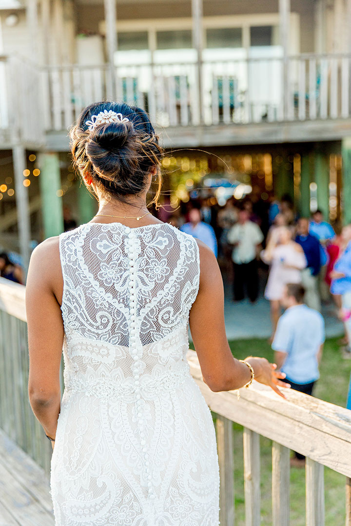Backyard Beach Wedding In Charleston 