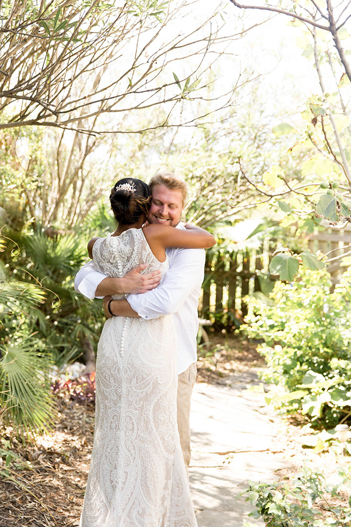 Backyard Beach Wedding In Charleston 