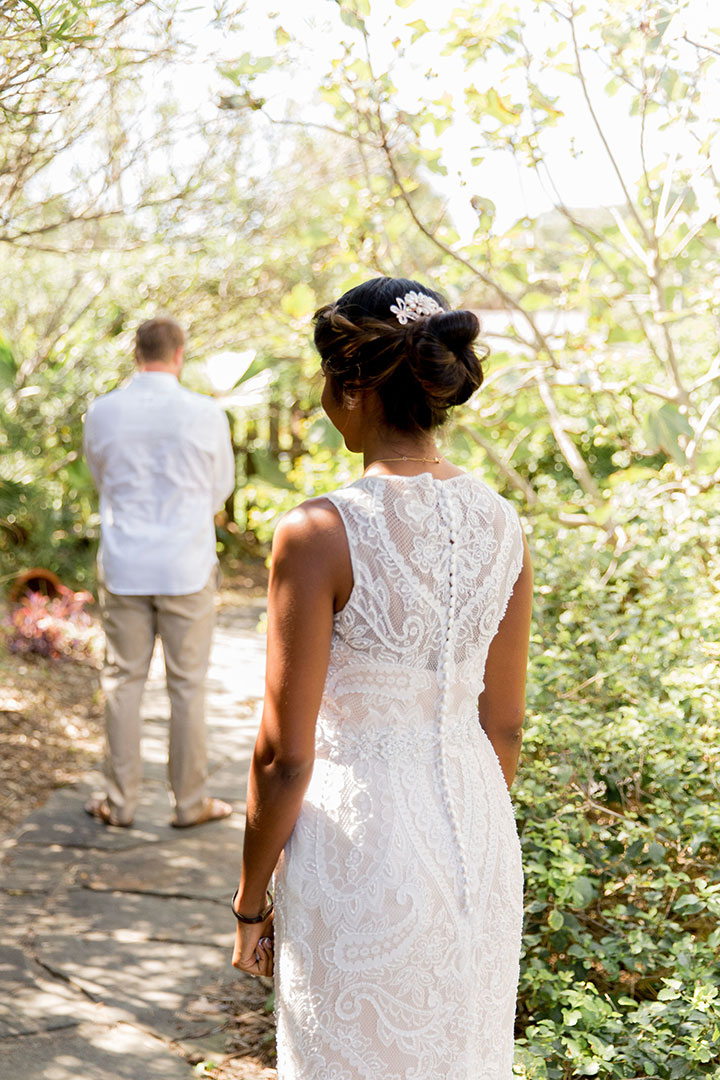 Backyard Beach Wedding In Charleston 