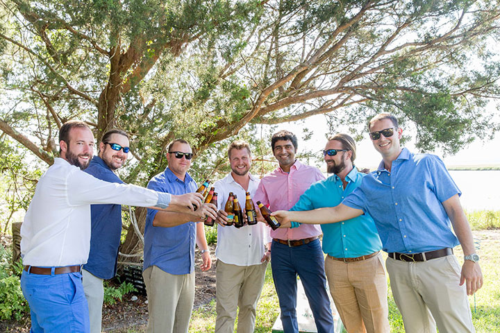 Backyard Beach Wedding In Charleston 