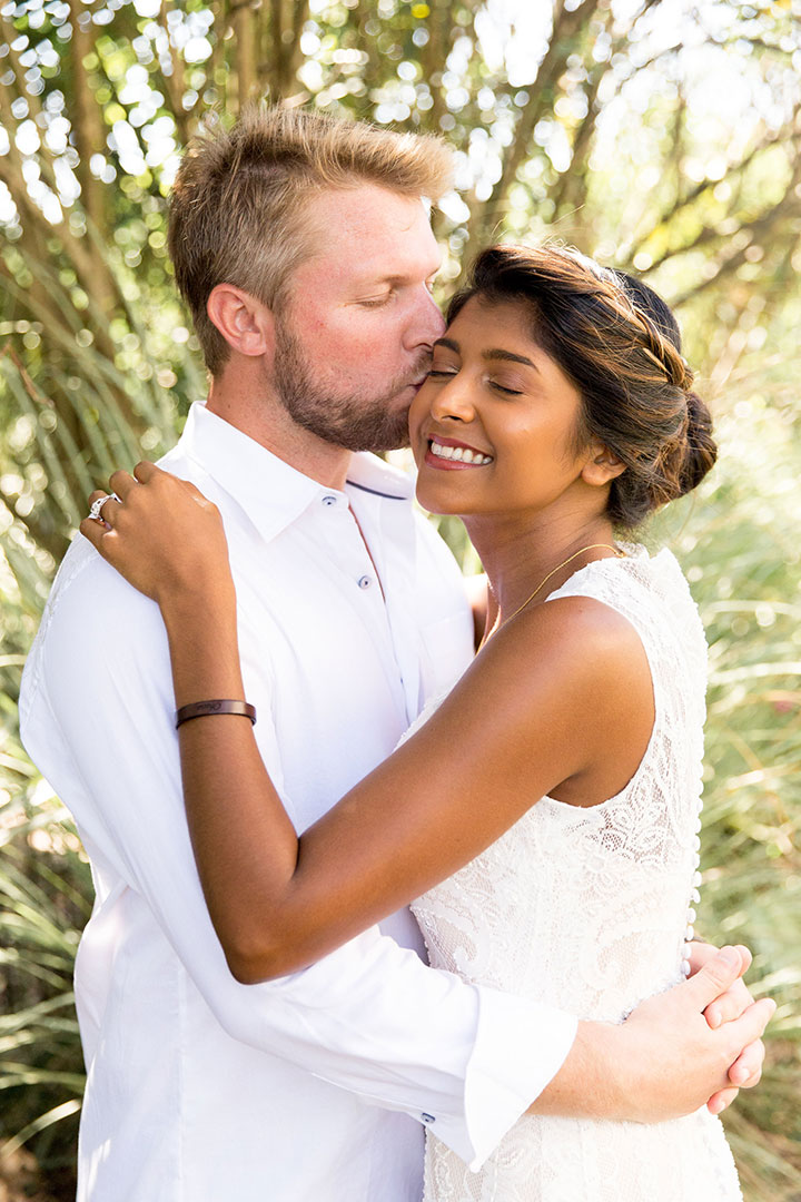 Backyard Beach Wedding In Charleston 