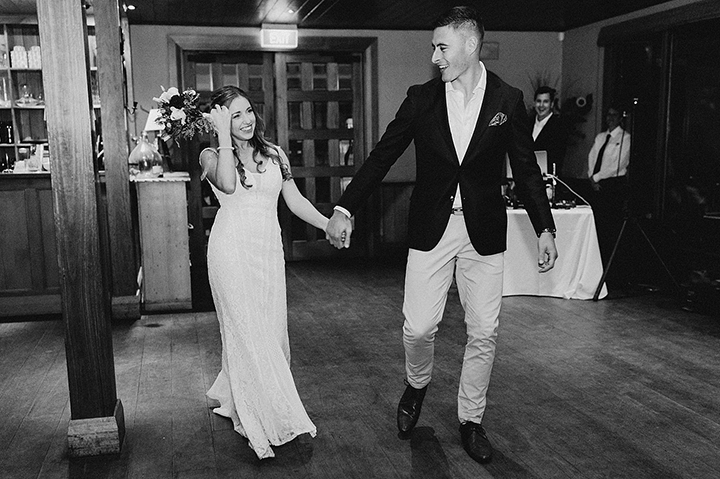 Vineyard Wedding In Autumn Wearing Enchanting by Mon Cheri