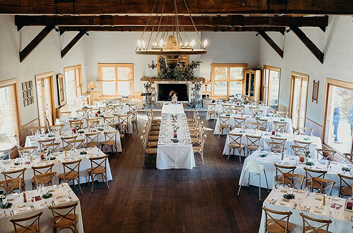 Vineyard Wedding In Autumn Wearing Enchanting by Mon Cheri
