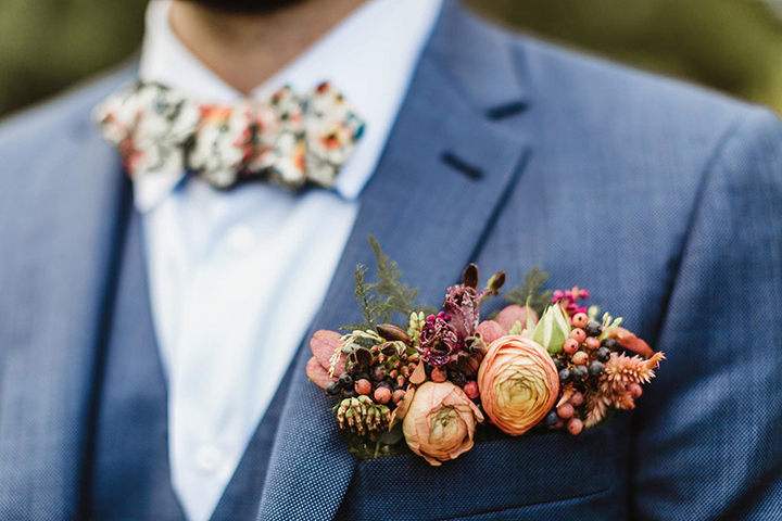 Spectacular Autumn Wedding Florals by Splints & Daisies Floral Design